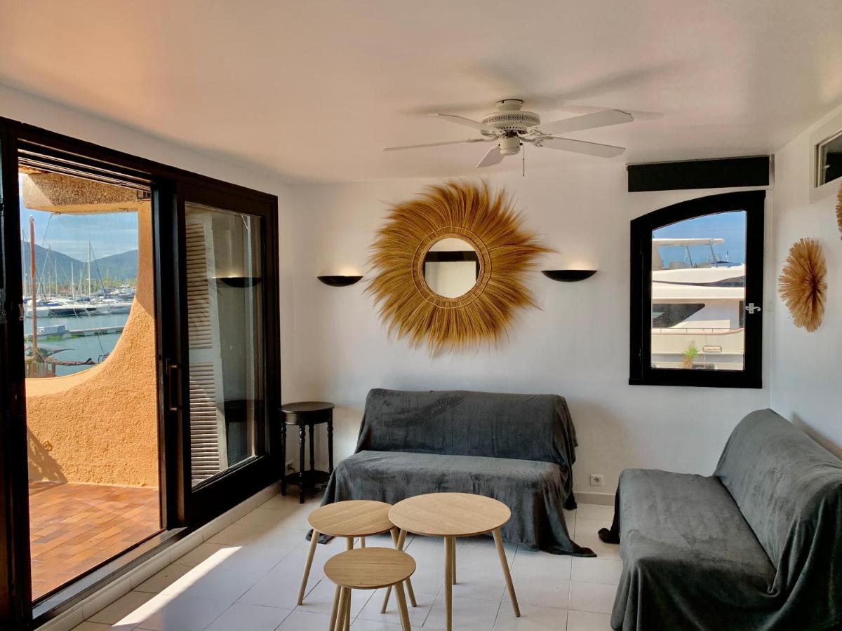 Yachts View, 100M Beach Saint-Tropez, Fiber Wifi High Speed Appartamento Cogolin Esterno foto